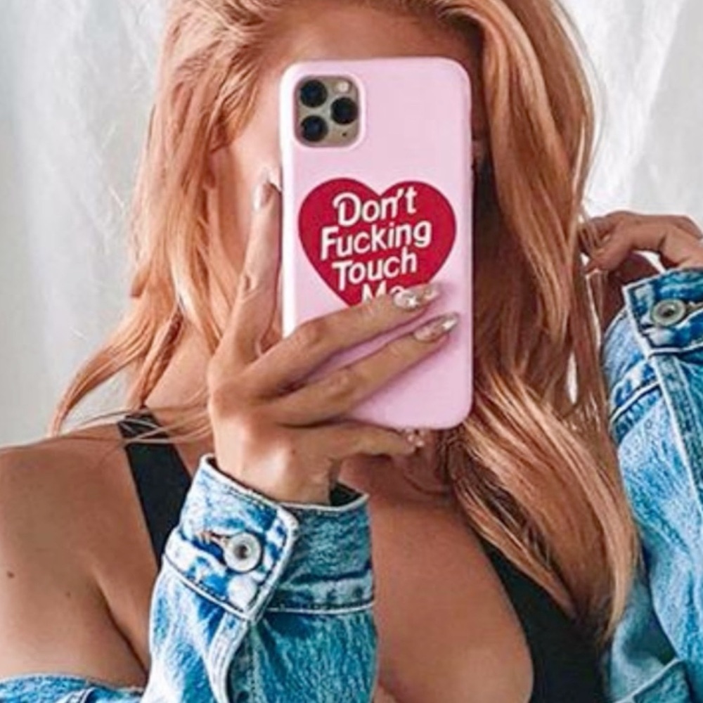 Don’t F*cking Touch Me iPhone 14 Pro Case